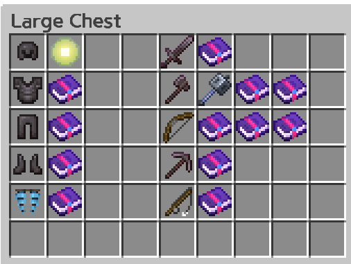New enchantments by equipment type