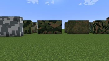 Camouflage hull blocks