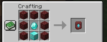 Crafting Recipe for the Upgrade Templates