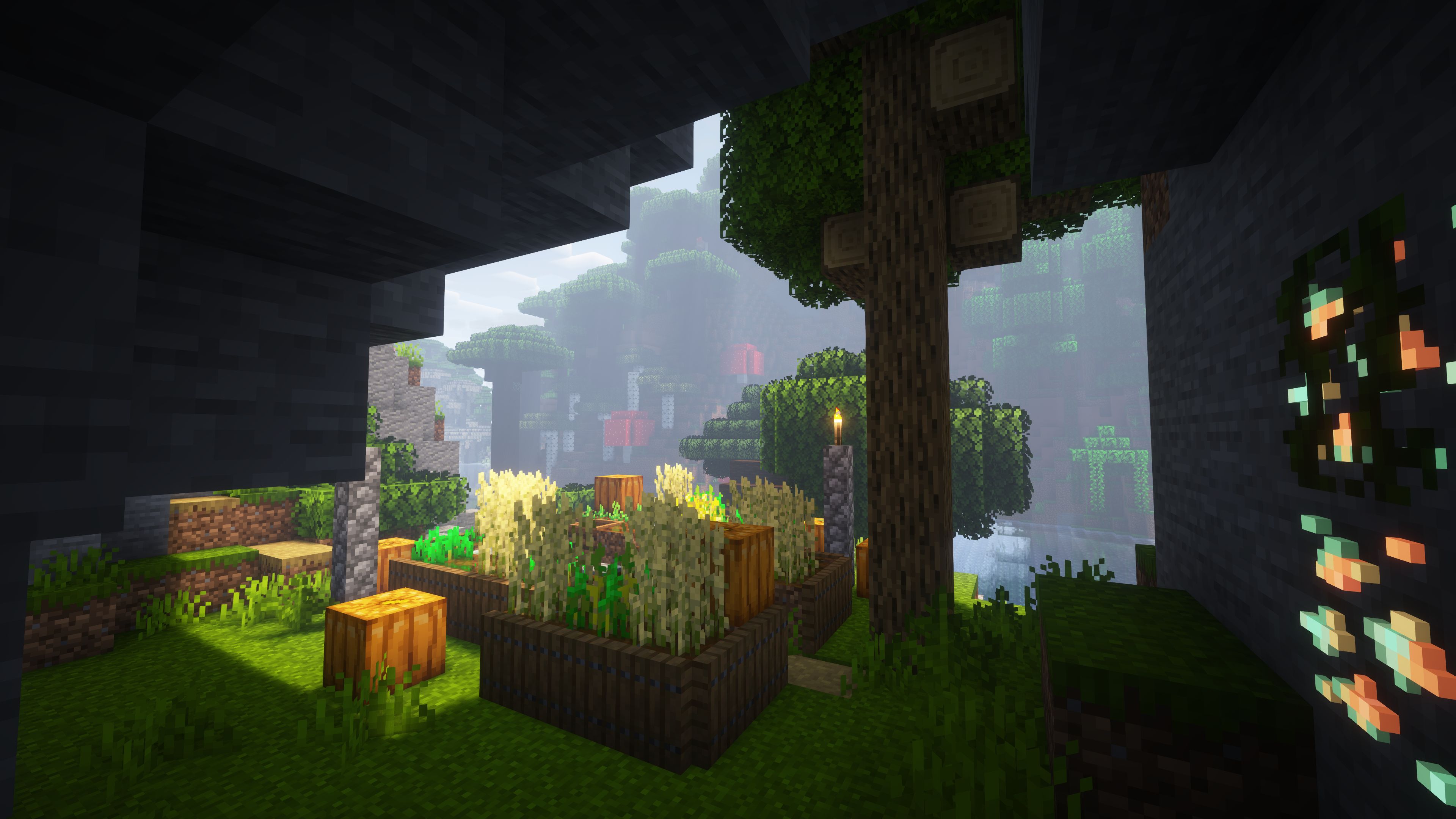 Overworld crops