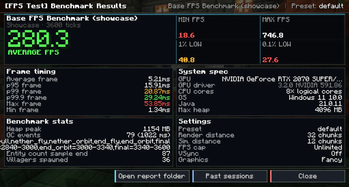 with the Java Optimized modpack