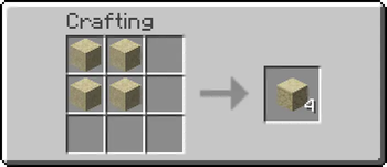 Sandstone Crafting Recipe