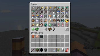 Main index page. With resource pack