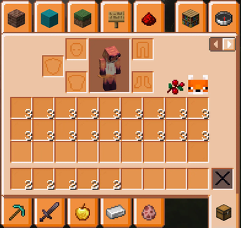 Creative Inventory and Orange Glass Panels...