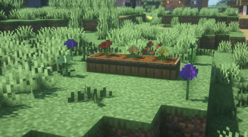 Using flower boxes you can breed flowers to get all 16 colors for any vanilla flower.