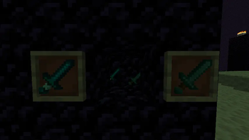 Overclocked Enderite Sword and Enderite Sword