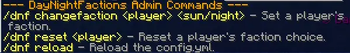 Commands