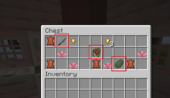 Chest in temple