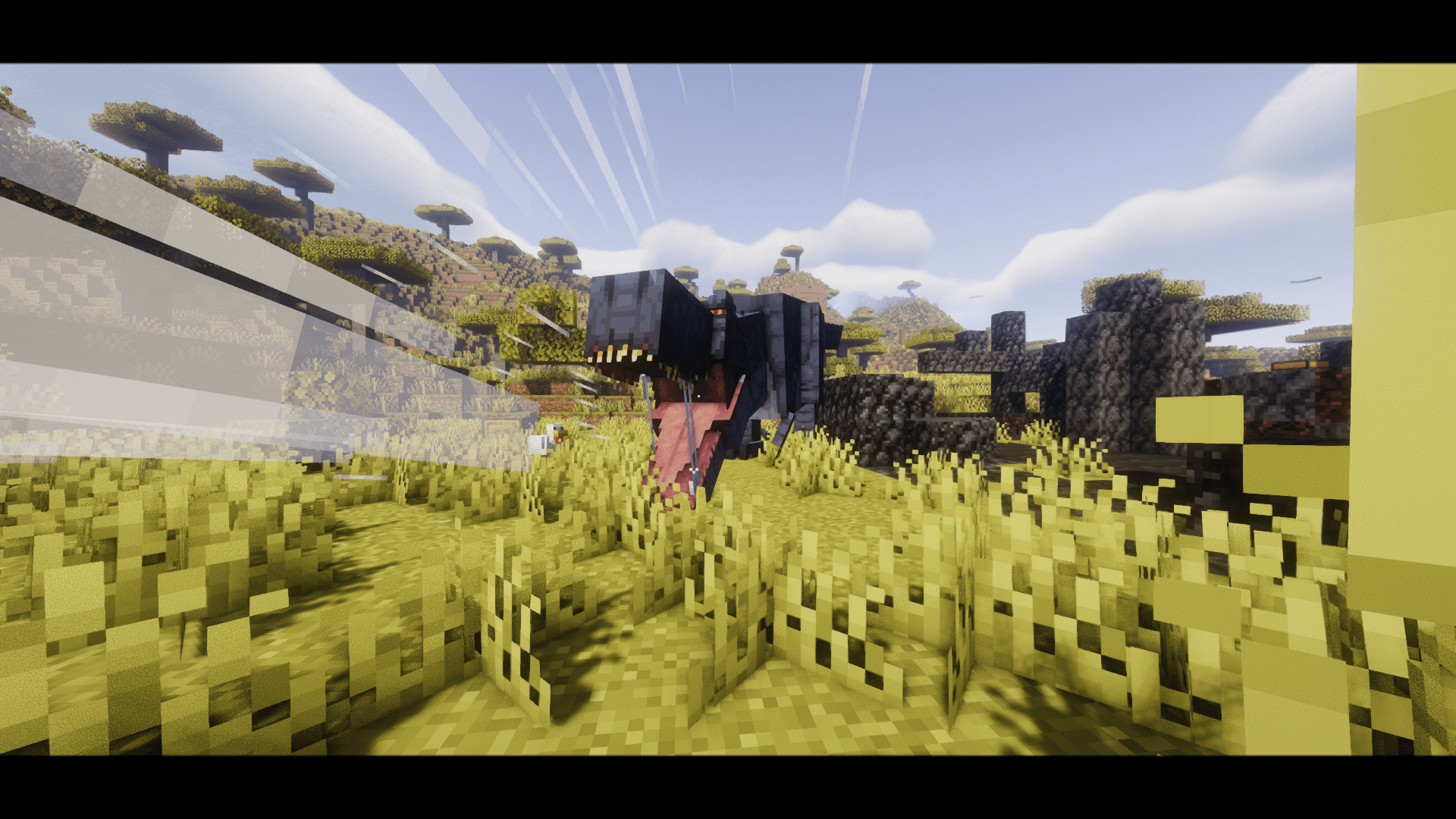 Screenshot modpacku Monsters, Guns And Dinosaurs (1/3)