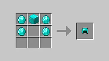 Diamond Helmet Crafting