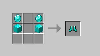 Diamond  Boots Crafting