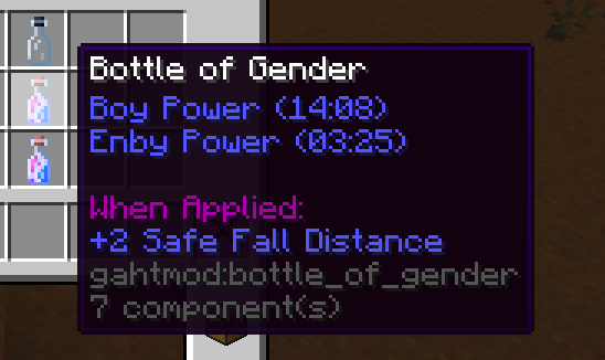 Bottles of Gender and Agender