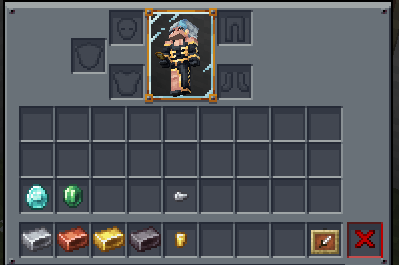 Ingots in Inventory
