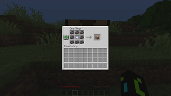 Crafting recipe