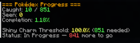 CCharms Dex Command
