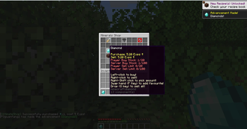 Shop GUI