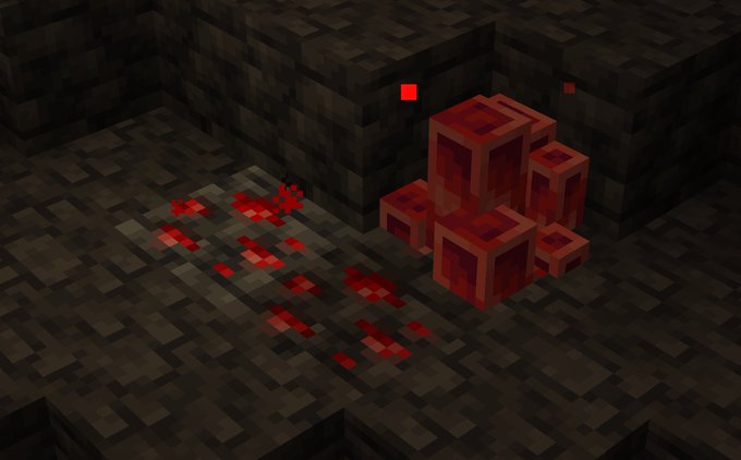 Redstone Crystal Cluster
