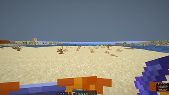 Fire animation in 1st person view