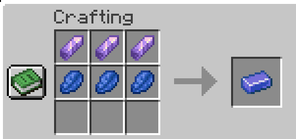 Crafting ingots