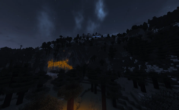 Cave & Mountain (W/ Village)