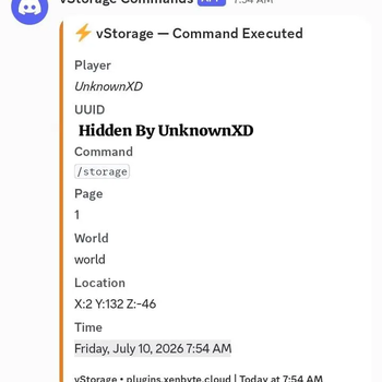 Command Execution Log.