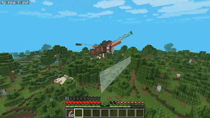 Elytra flying animation