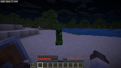 Creeper explosion
