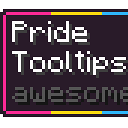 Pansexual Pride Flag Tooltip (Frame-only Tricolor)