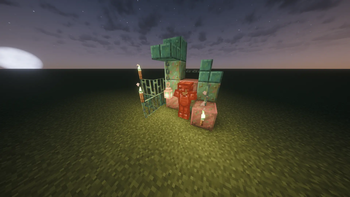 Copper Blocks - Night