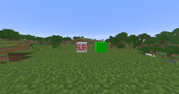 The 2 added blocks