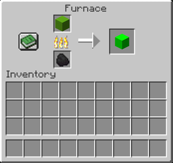The smelting recipe