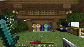 Black Elytra + Enchantements Glints