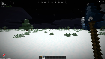 diamond spear in hand (first-person)