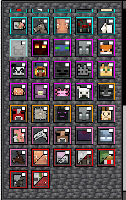 Unlocked familiar icons 2