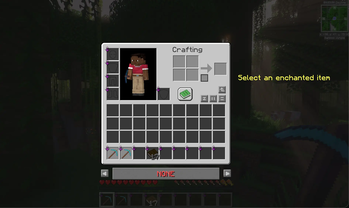 Item selection interface