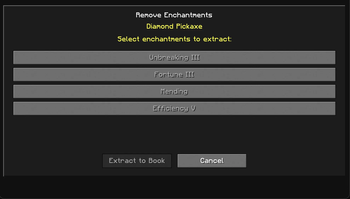 Enchant Selection