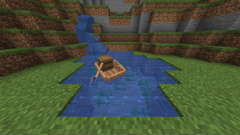 Jungle Boat With Chest