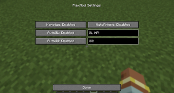 PlexMod Settings