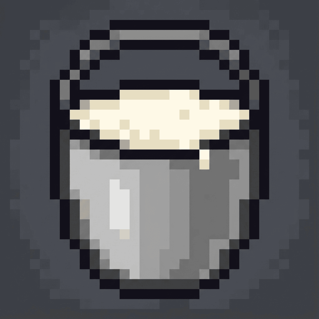 Milk in Cauldron