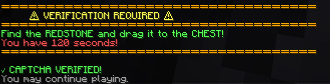 In-game chat messages