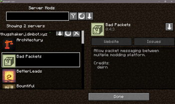 0.8.1.0 Server Mod Screen