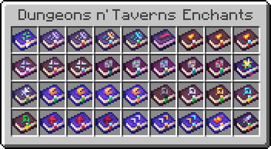 Dungeons n' Taverns Enchantment Books