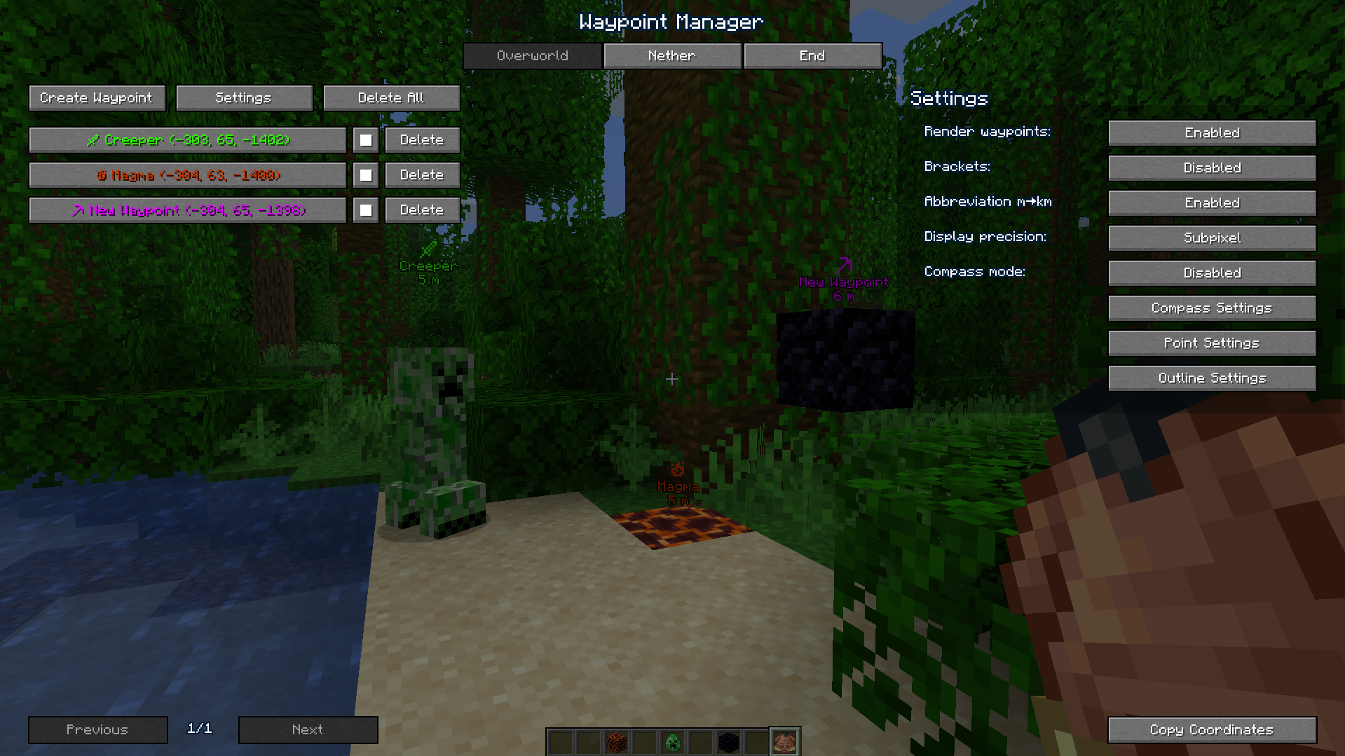 Waypoint Manager