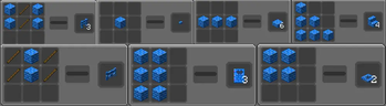 Recipes for decorative blocks