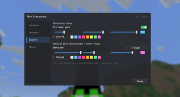 Color customization