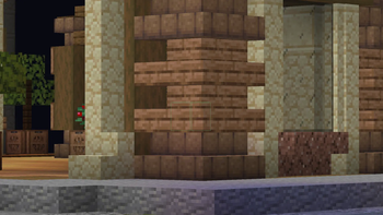 Visible through blocks