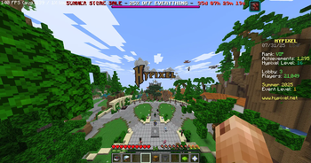 Without shaders (Hypixel) - Multiplayer