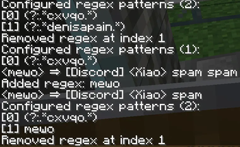 Showcase of blocking spammy users