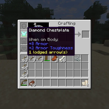 Individual armor lodging