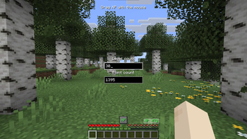 Menu view with the XP converter enabled